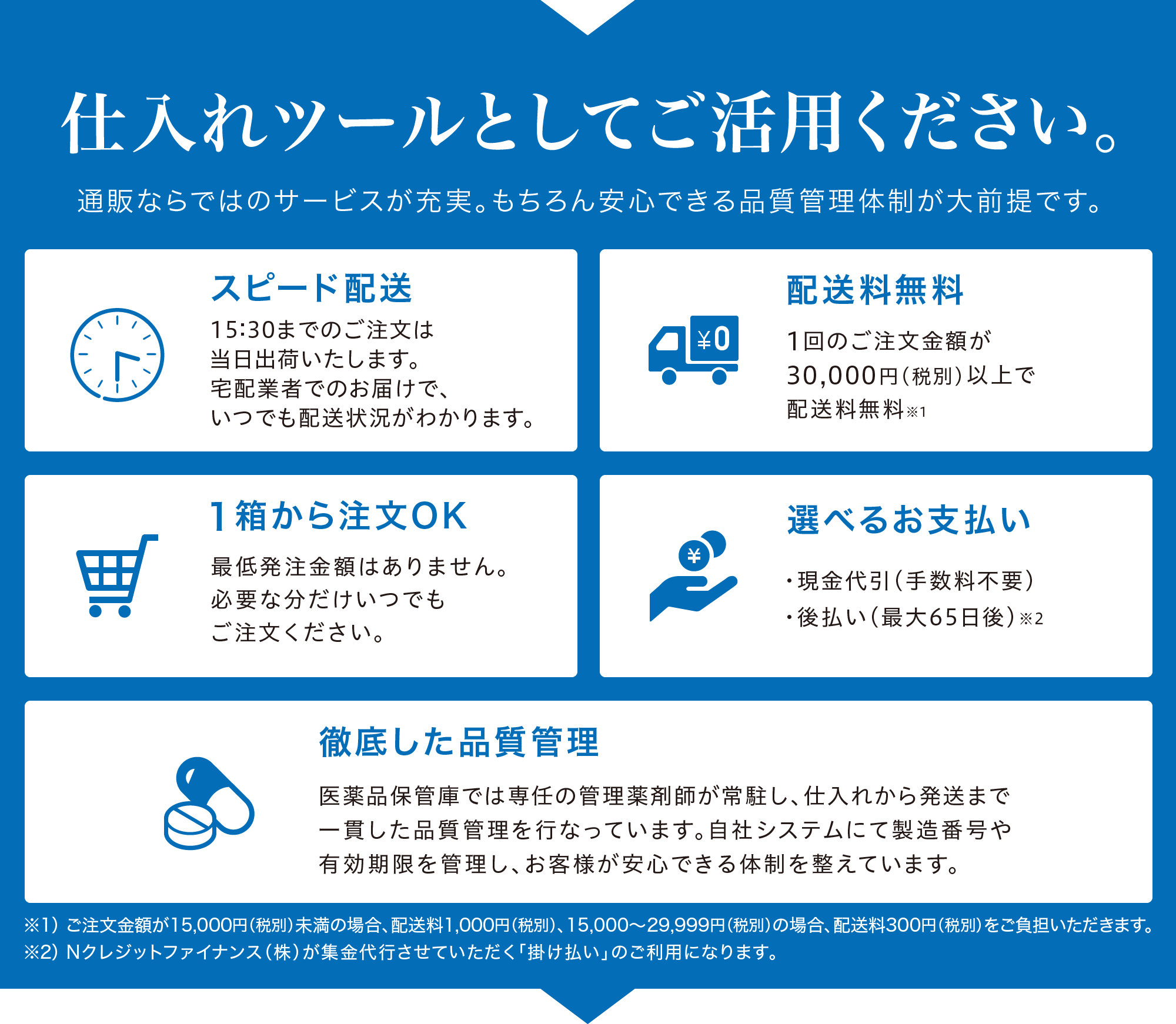 仕入ツールとしてご活用ください。PC用