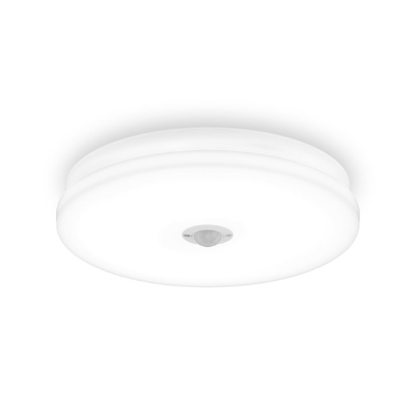 アイリスオーヤマ LED小型シーリングライト 薄形 1200lm 昼白色 人感センサー付 SCL12N-MS-U2