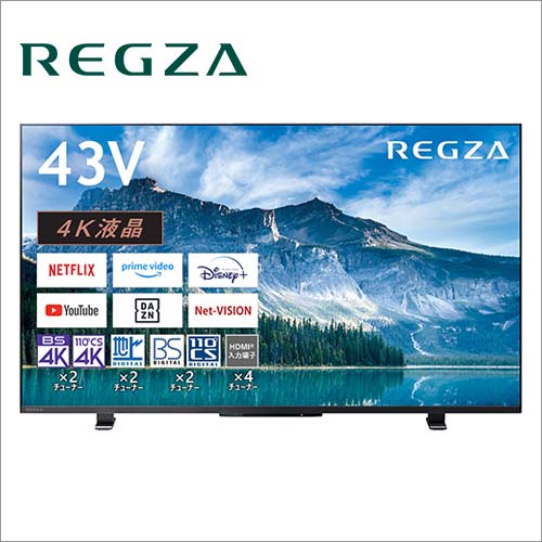TVS REGZAiŁj tTV 43V^ REGZA 43M550M [4KΉ]