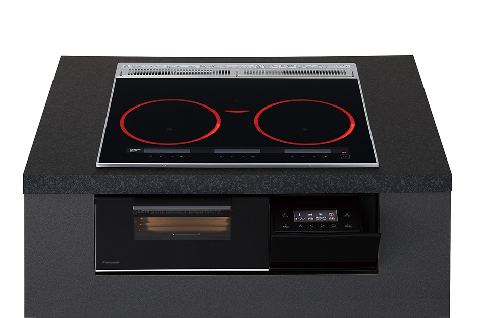 Panasonic IHクッキングヒーター ビルトイン KZ-A1T6K (ジェットブラック)