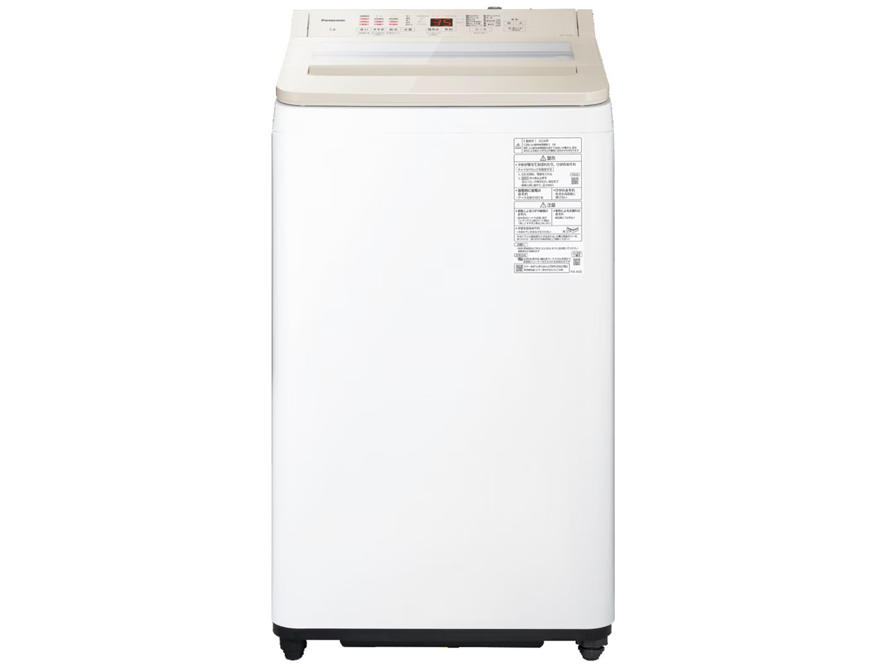 Panasonic 全自動洗濯機 7kg NA-FA7H6-C(ベージュ)