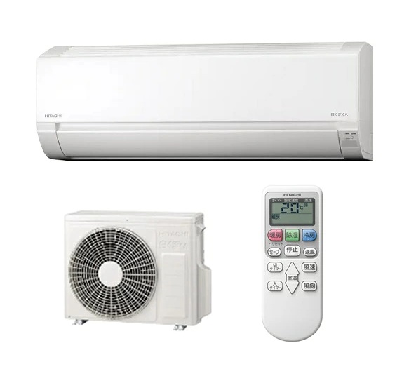 日立 エアコン 白くまくん AJシリーズ RAS-AJ2226S-W(スターホワイト)