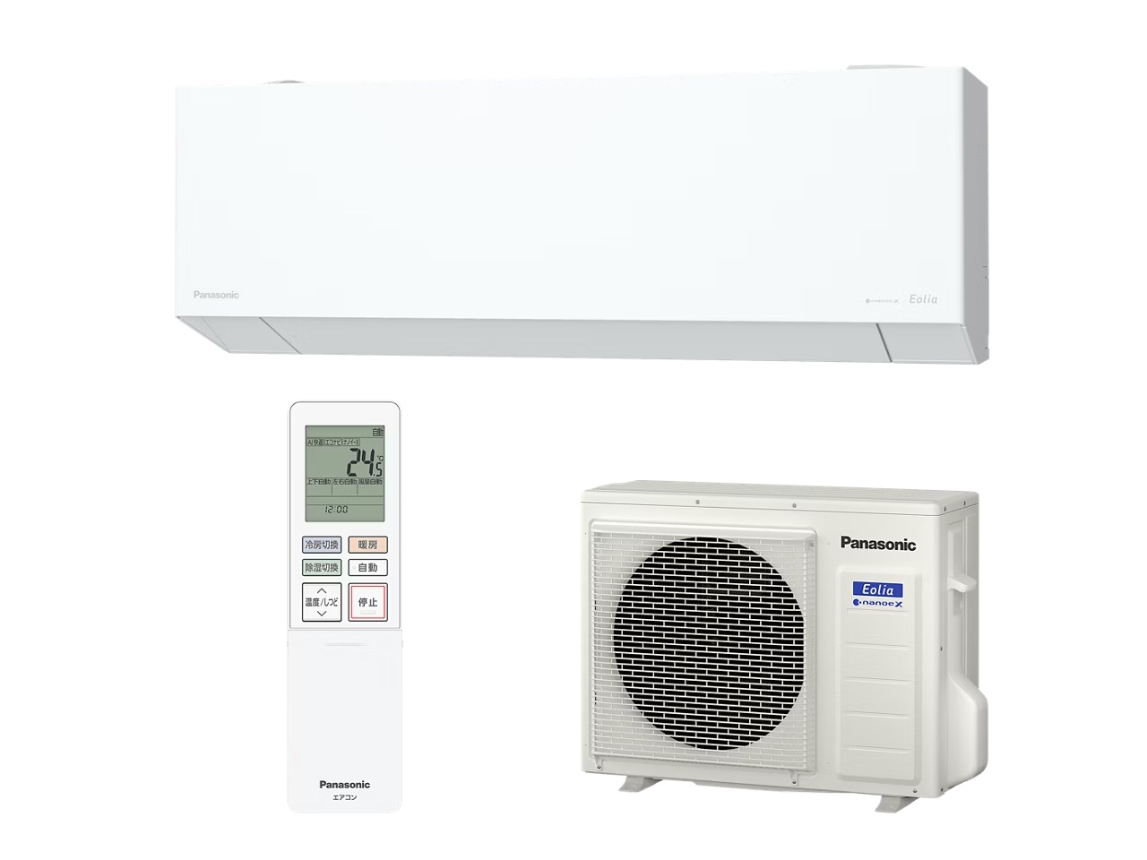 Panasonic �Ǌ|�G�A�R�� �G�I���A EX�V���[�Y CS-406DEX2-W �i�N���X�^���z���C�g�j