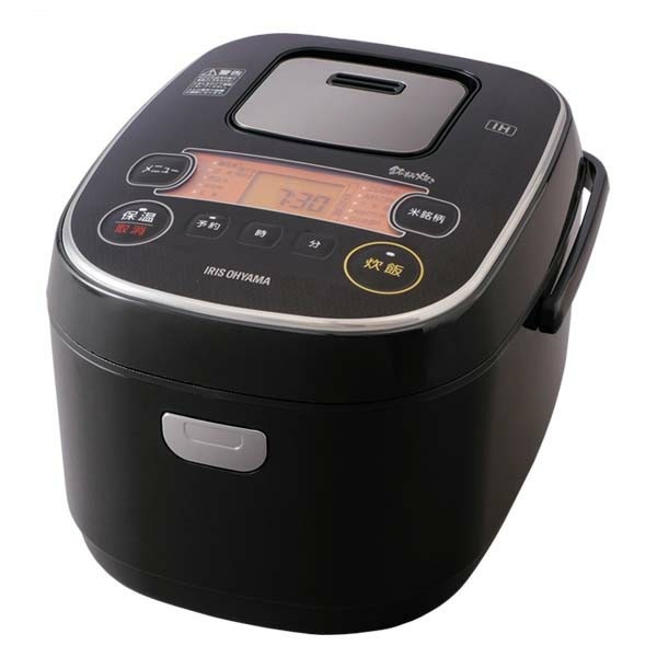 アイリスオーヤマ 銘柄炊き IHジャー炊飯器 5.5合 RCIE50B（ブラック） FOCUS｜フォーカス インターネットショップ KADEN