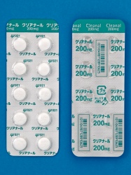 クリアナール錠200mg 100錠 (田辺三菱製薬)
