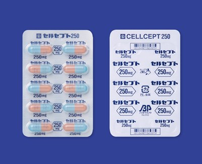 セルセプトカプセル250 100カプセル(PTP)(中外製薬)