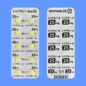 トリプタノール錠25 1000錠 (日医工)