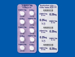 ブロチゾラム錠0.25mg「オーハラ」500錠(大原薬品工業)