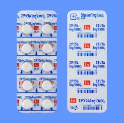 エチゾラム錠1mg「EMEC」100錠(日医工)