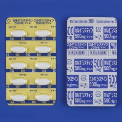 カルボシステイン錠500mg「サワイ」 500錠 (沢井製薬)