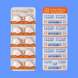 エナラプリルマレイン酸塩錠2.5mg「EMEC」 100錠(日医工)