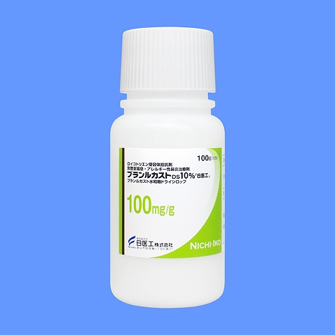 プランルカストDS10%「日医工」 100g×1瓶(バラ)(日医工)