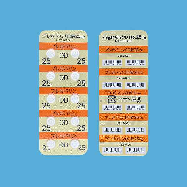 プレガバリンOD錠25mg「フェルゼン」 500錠(フェルゼンファーマ)