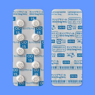 ランソプラゾールOD錠15mg「NIG」 500錠(日医工)