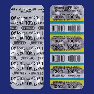 レボカルニチンFF錠100mg「アメル」100錠(PTP)(共和薬品工業)