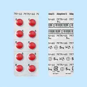 アダプチノール錠5mg100錠(PTP)(バイエル薬品)