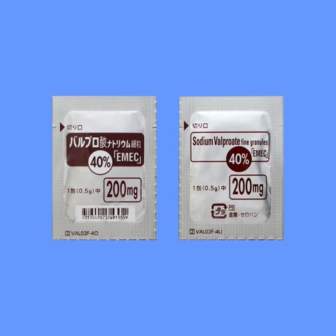 バルプロ酸ナトリウム細粒40%「EMEC」分包0.5g×120包(日医工)