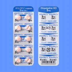 オロパタジン塩酸塩錠5mg「日医工」 500錠 (日医工)
