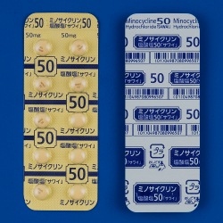 ミノサイクリン塩酸塩錠50mg「サワイ」 100錠 (沢井製薬)