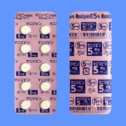 マニジピン塩酸塩錠5mg「日医工」100錠(日医工)