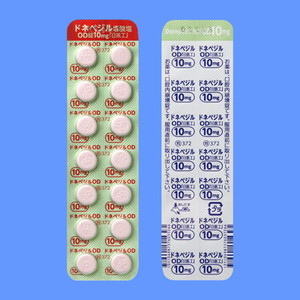 ドネペジル塩酸塩OD錠10mg「日医工」 56錠 (日医工)