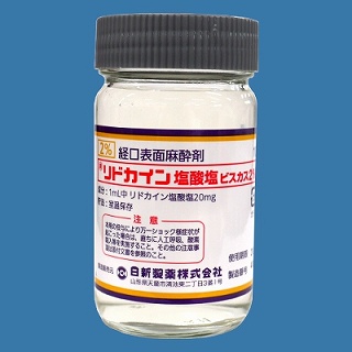 リドカイン塩酸塩ビスカス2%「日新」1mL 100mL×1瓶(日新製薬)