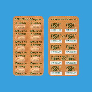 ラコサミド錠100mg「ダイト」100錠(PTP)(フェルゼンファーマ)