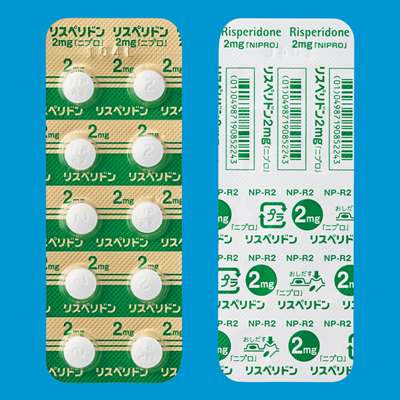 リスペリドン錠2mg「ニプロ」100錠(PTP)(ニプロ)