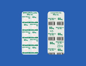 ロキソプロフェンNa錠60mg「OHA」 100錠 (大原薬品工業)