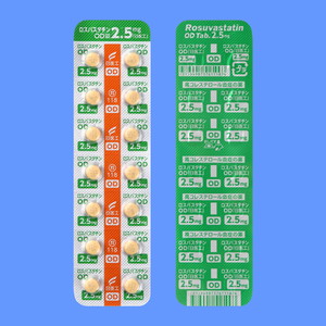 ロスバスタチンOD錠2.5mg「日医工」 140錠 (日医工)