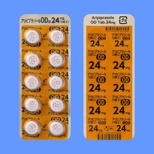 アリピプラゾールOD錠24mg「日医工」 100錠 (日医工)