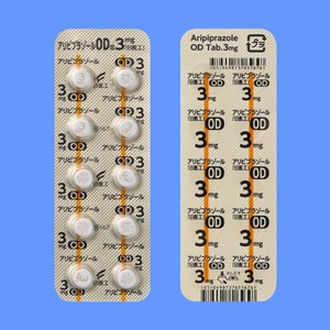 アリピプラゾールOD錠3mg「日医工」 100錠 (日医工)