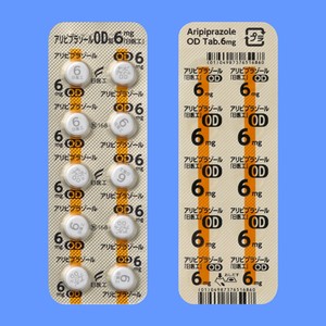アリピプラゾールOD錠6mg「日医工」 100錠 (日医工)