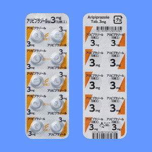 アリピプラゾール錠3mg「日医工」 100錠 (日医工)