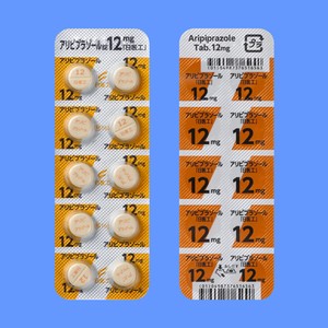 アリピプラゾール錠12mg「日医工」 100錠 (日医工)