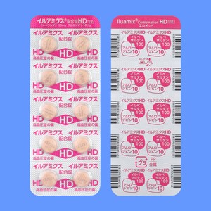 イルアミクス配合錠HD「EE」 100錠 (日医工)