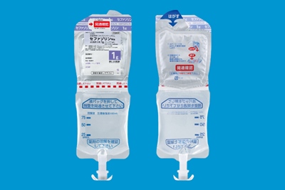 セファゾリンNa点滴静注用1gバッグ「NP」1g(生理食塩液100mL付)×10キット 100mL(溶)付(ニプロ)