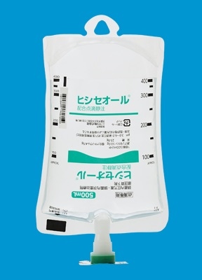 ヒシセオール配合点滴静注500mL×20袋 (スタンドバッグ)(ニプロ)