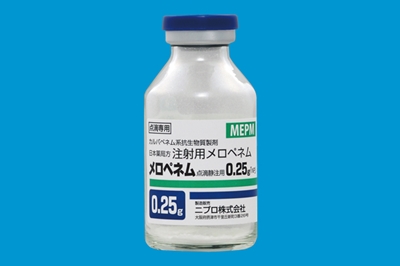 メロペネム点滴静注用0.25g「NP」10瓶(ニプロ)