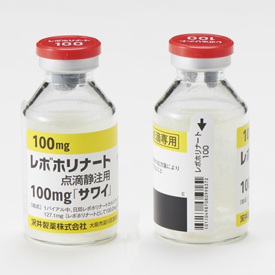 レボホリナート点滴静注用100mg「サワイ」100mg×5瓶(沢井製薬)