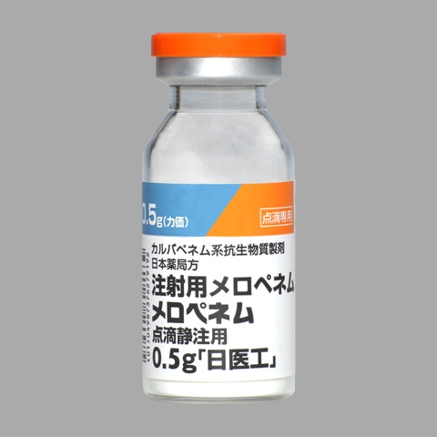 メロペネム点滴静注用0.5g「日医工」10瓶(日医工)