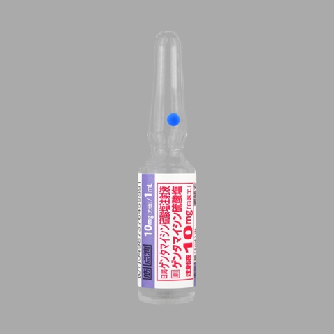 ゲンタマイシン硫酸塩注射液10mg「日医工」10管(日医工)