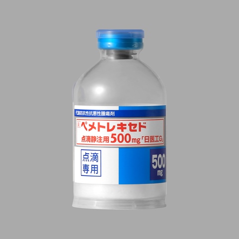 ペメトレキセド点滴静注用500mg「日医工G」1瓶(日医工)