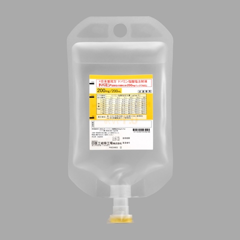 ドパミン塩酸塩点滴静注液200mgバッグ「NIG」200mL×10袋(日医工)