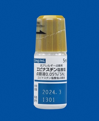 エピナスチン塩酸塩点眼液0.05%「SN」 5mL×10瓶(辰巳化学)