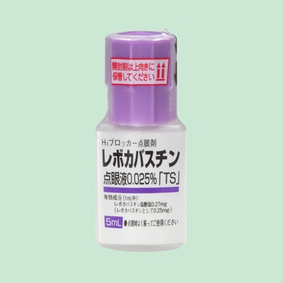 レボカバスチン点眼液0.025%「TS」5mL×10瓶(テイカ製薬)