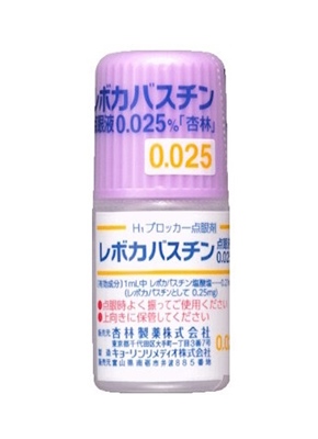 レボカバスチン点眼液0.025%「杏林」5mL×10瓶(杏林製薬)