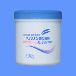 ヘパリン類似物質油性クリーム0.3%「日医工」 500g×1瓶