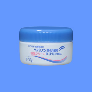 ヘパリン類似物質油性クリーム0.3%「日医工」 100g×1瓶 (日医工)
