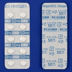 トフィソパム錠50mg「サワイ」 1000錠 (沢井製薬) トフィソパム錠50mg「サワイ」 1000錠 (沢井製薬)